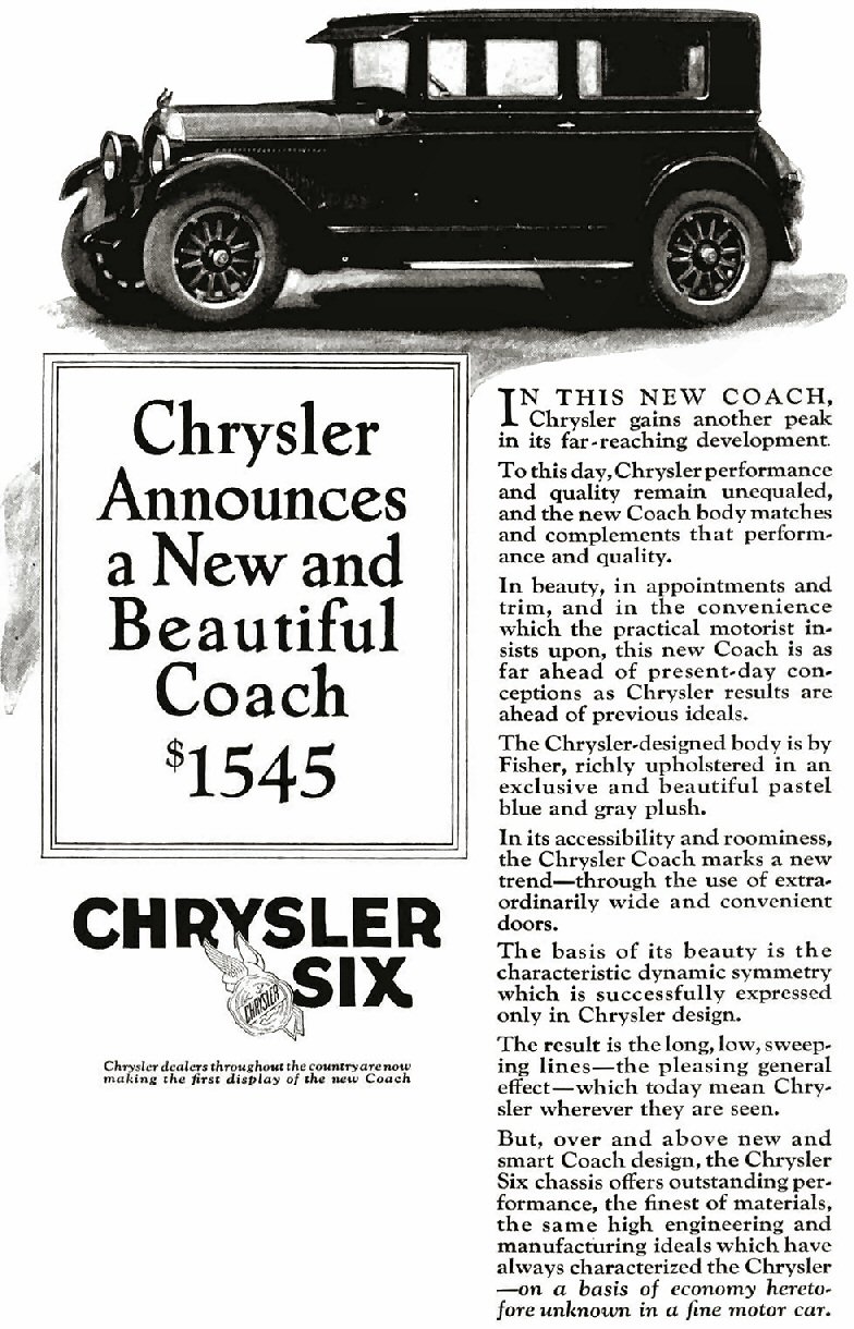1926 Chrysler 11